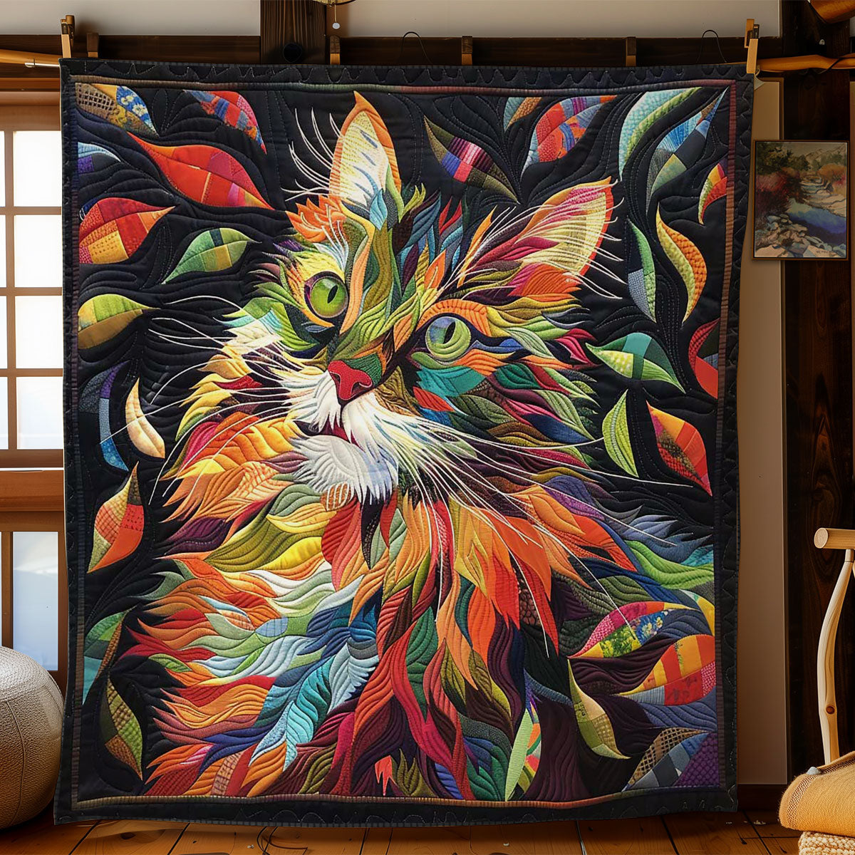 Celestial Cat WN2808055CL Quilt