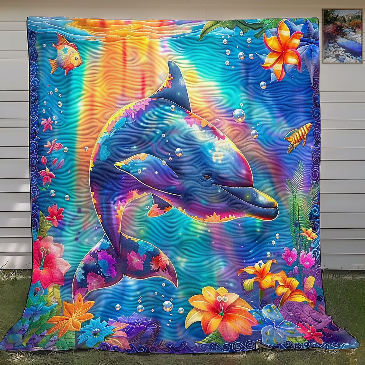 Colorful Dolphin SR2008012CL Quilt