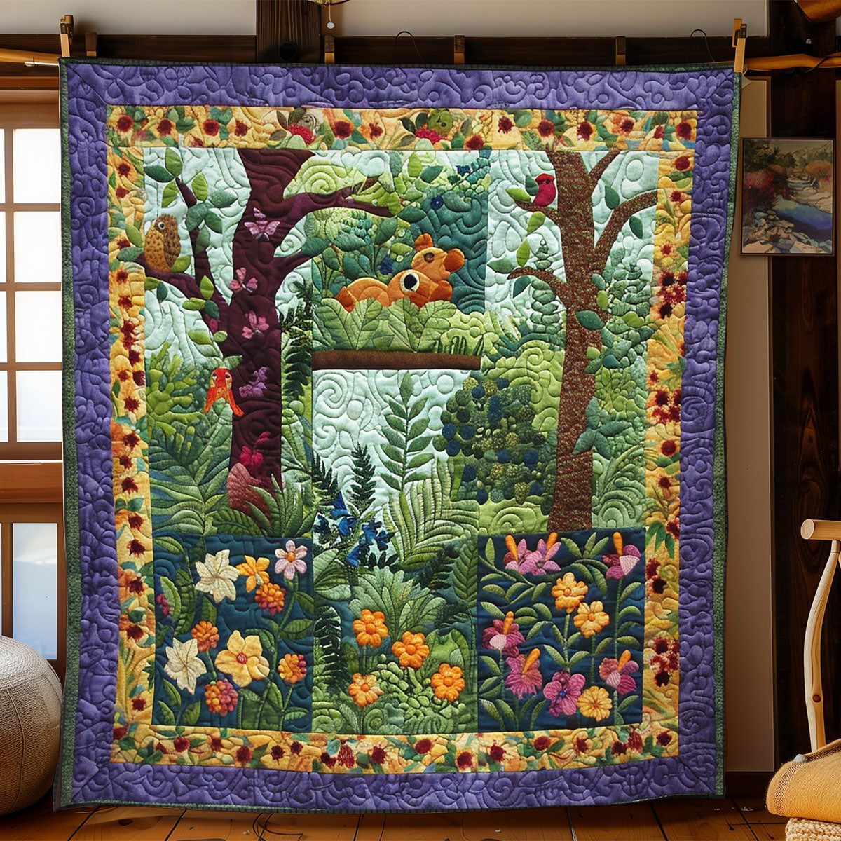 Cozy Garden WN2208101CL Quilt