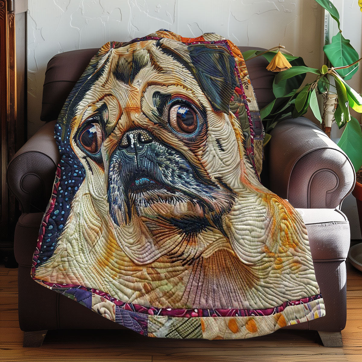 Cute Pugs WN2907013CL Quilt