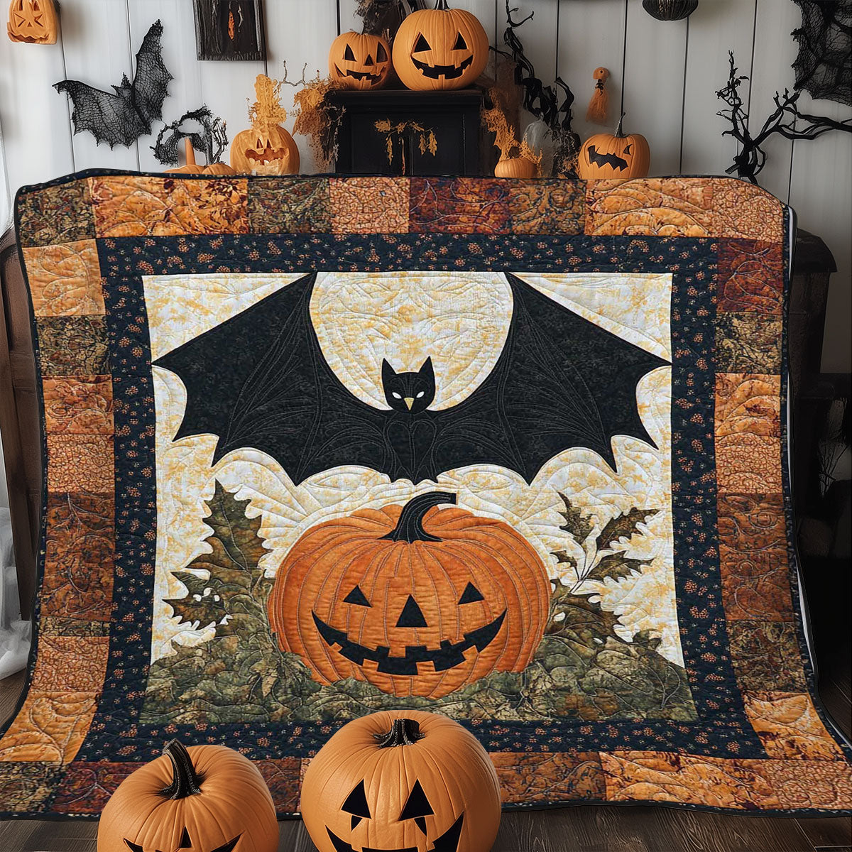 Eerie Bat WN0308007CL Quilt