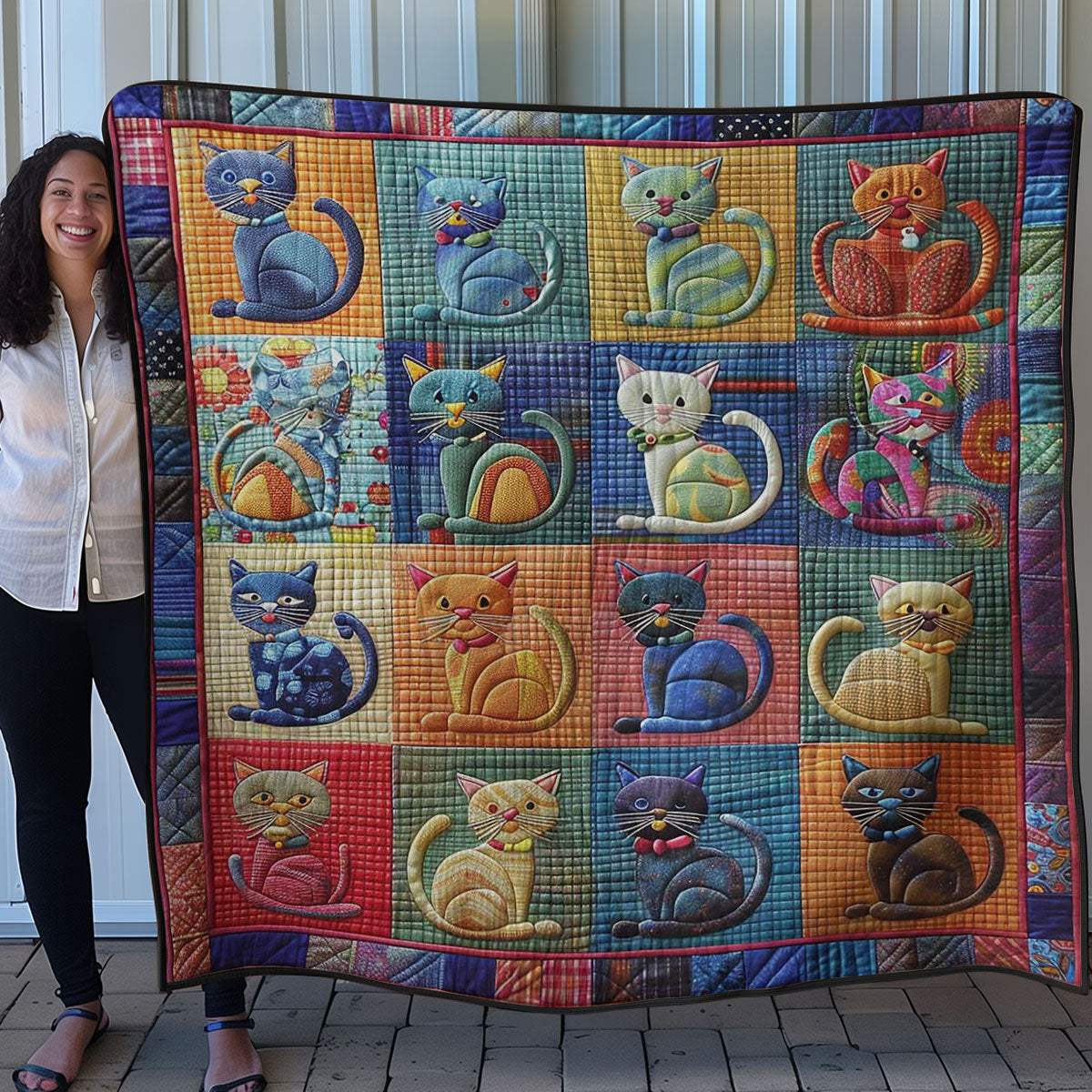 Feline Fun Fest WN0908067CL Quilt