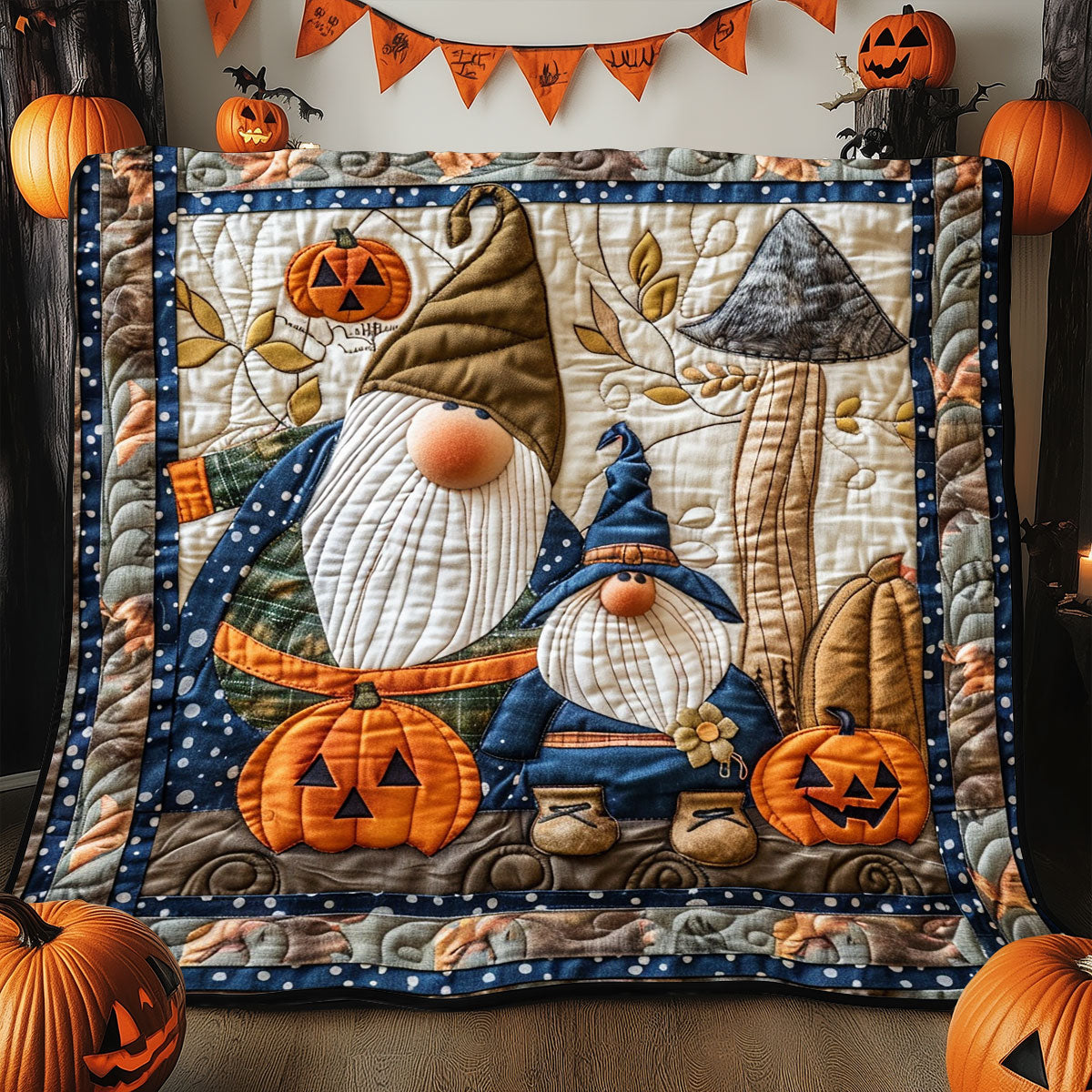 Gnomes Friend SR2008052CL Quilt
