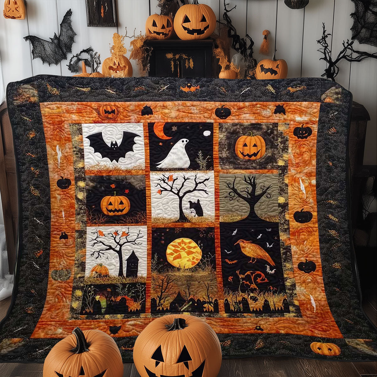 Halloween Shadow WN0608126CL Quilt