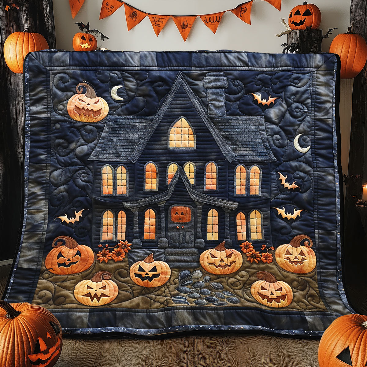 Haunted House SR2008029CL Quilt