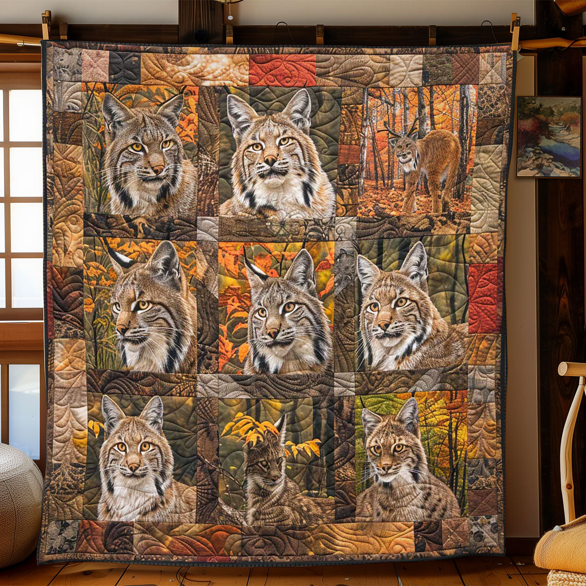 Lynx Rufus Oasis WN2108121CL Quilt