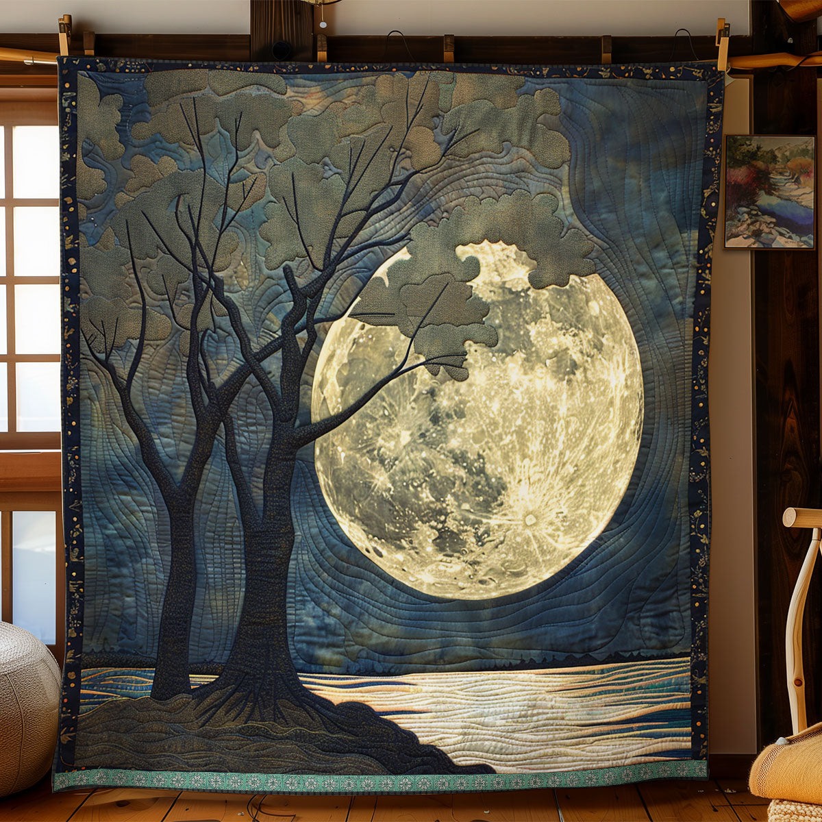 Moonlit Ripples WN0909107CL Quilt