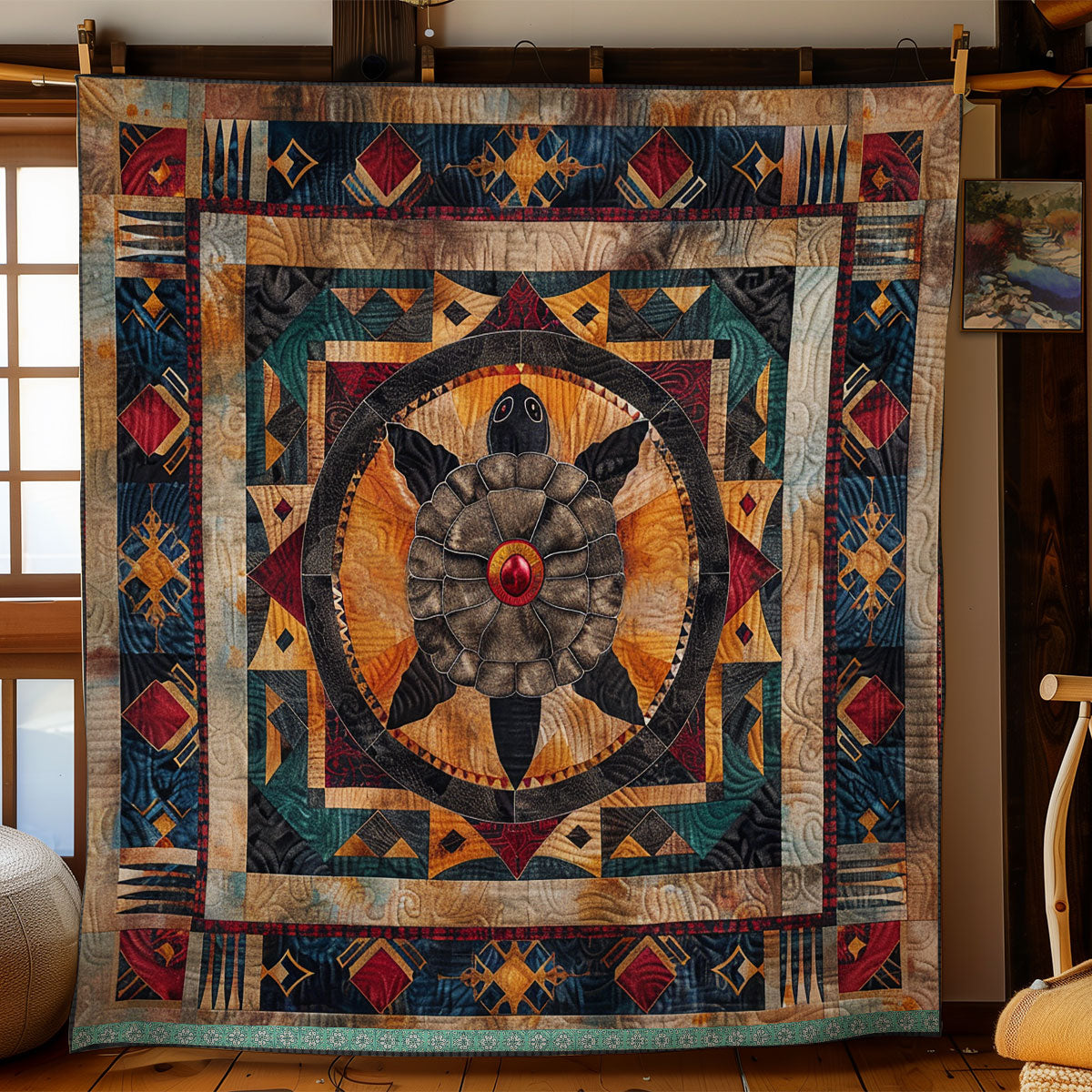 Native Turtle WN1709027CL Quilt