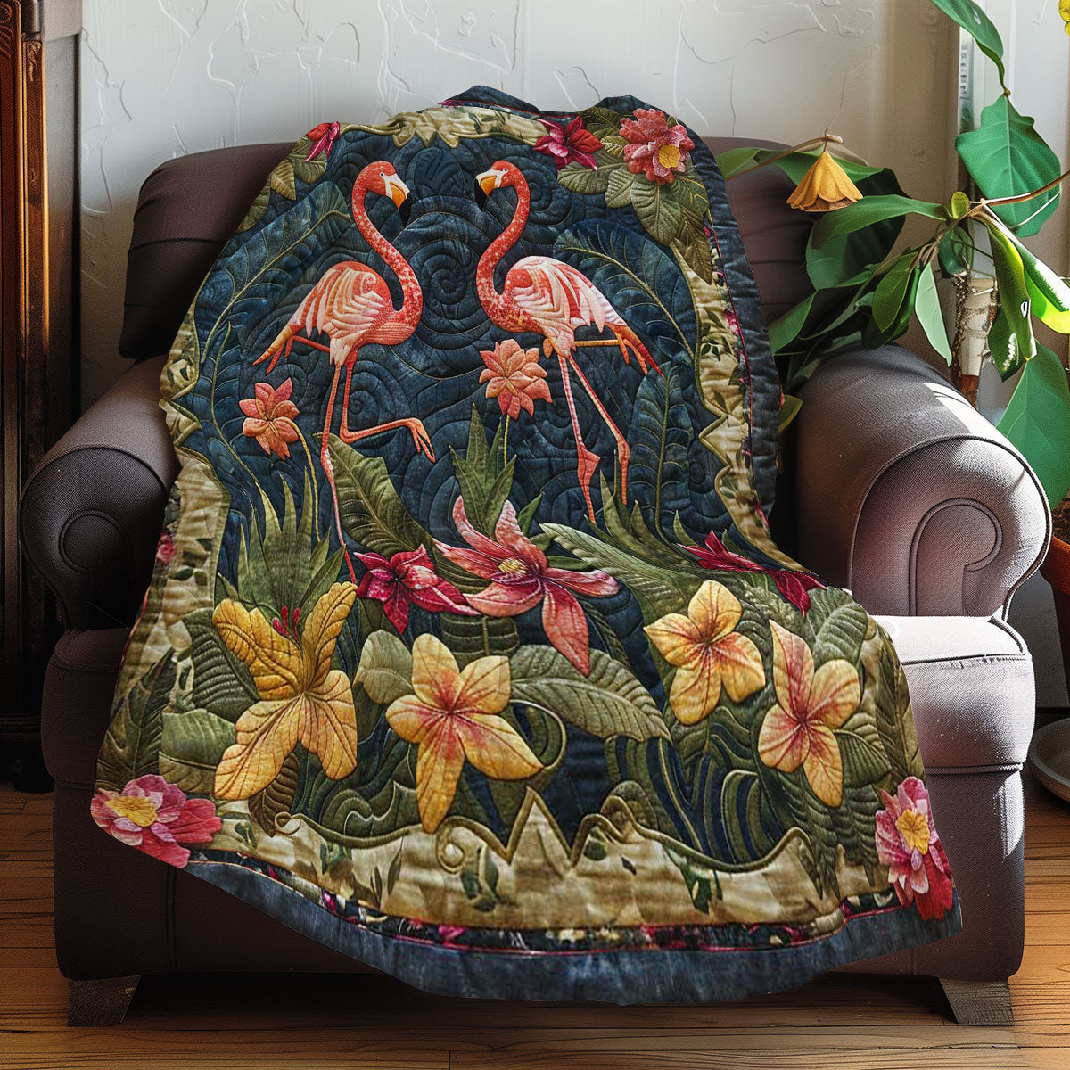 Pair Of Flamingos WN2907038CL Quilt