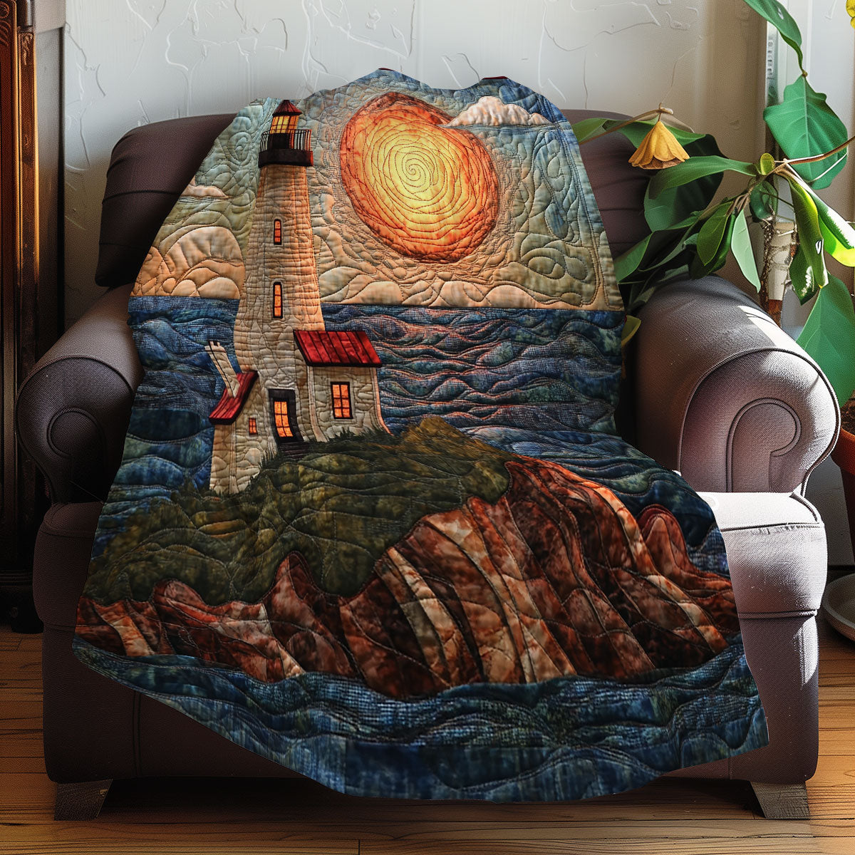 Peaceful Lighthouse WN0108071CL Quilt