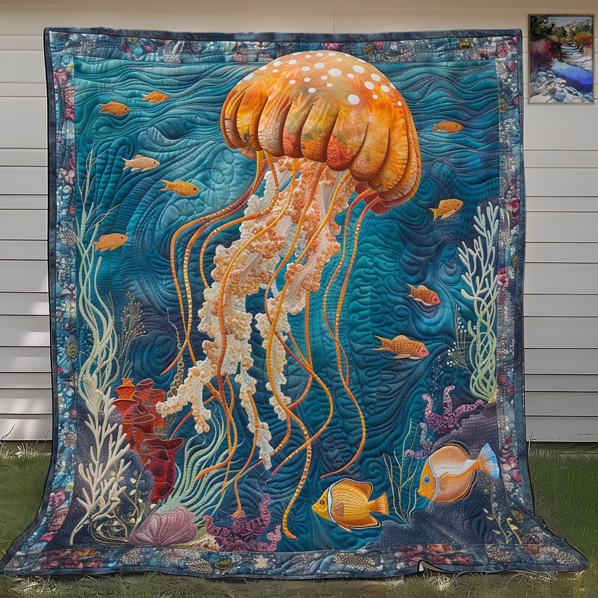 Sea Jellyfish SR1608001CL Quilt