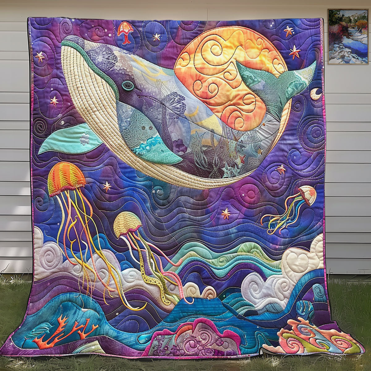 Sea Whale SR2108002CL Quilt