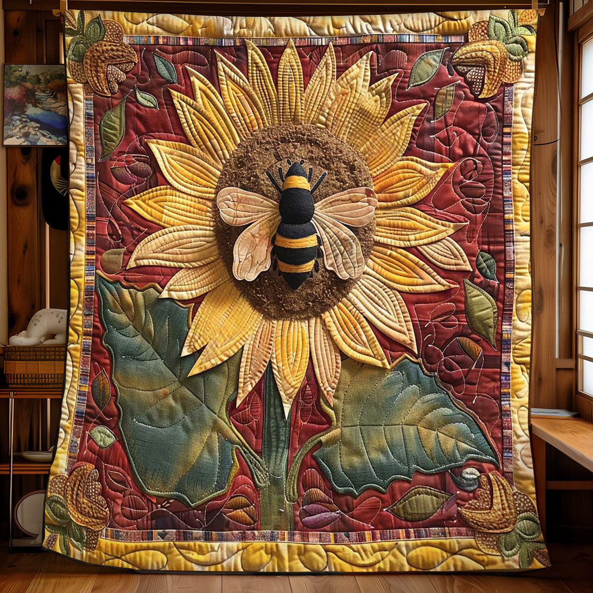 Bee Blossom WN2108097CL Quilt