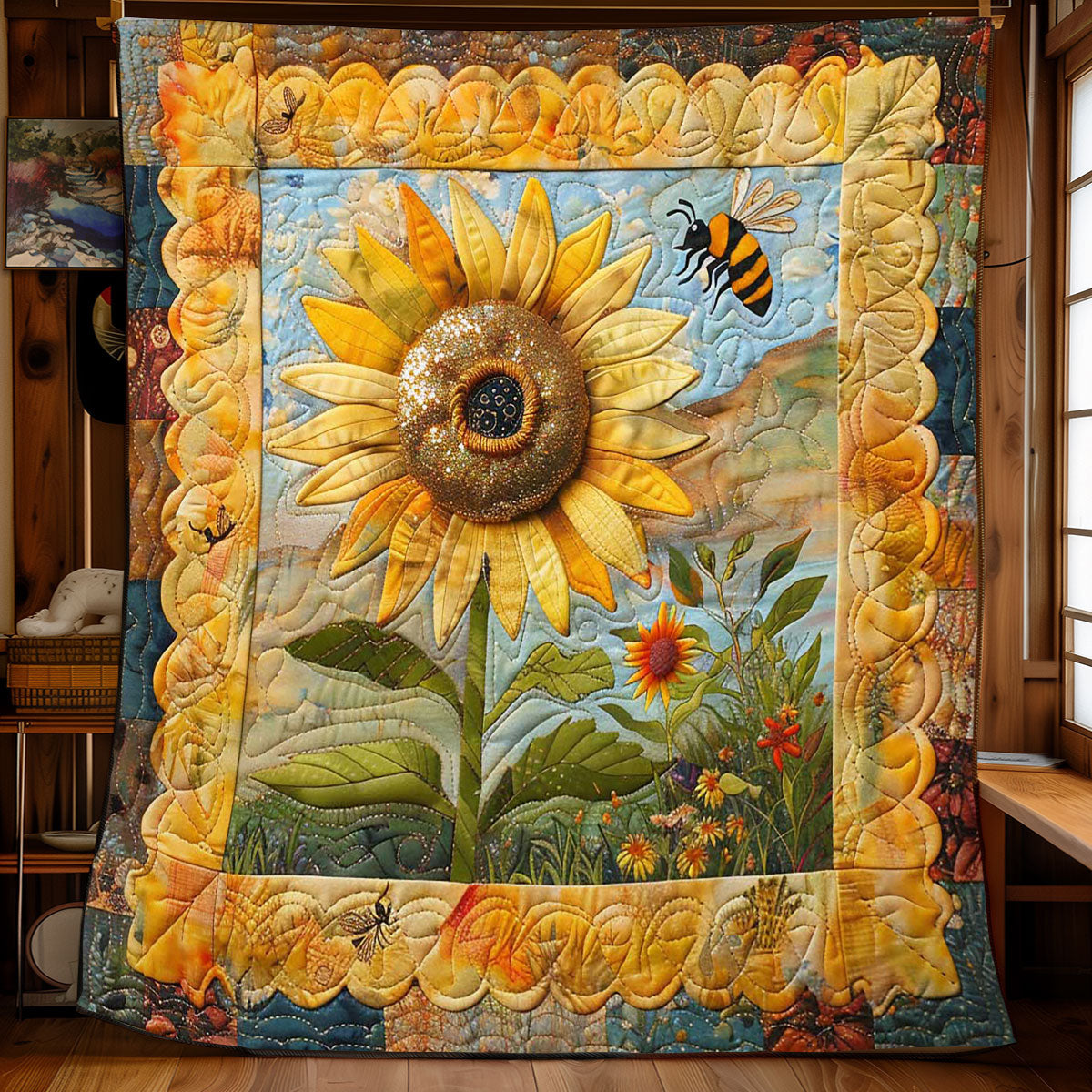 Bee Buzz WN2108102CL Quilt