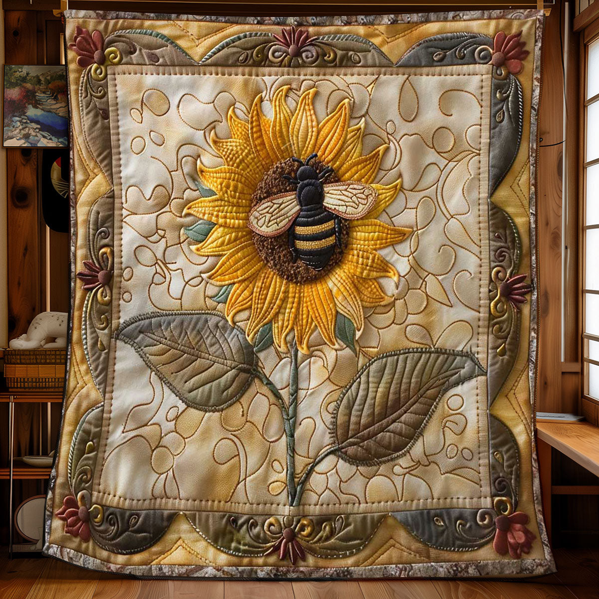 Bee Meadow WN2108101CL Quilt