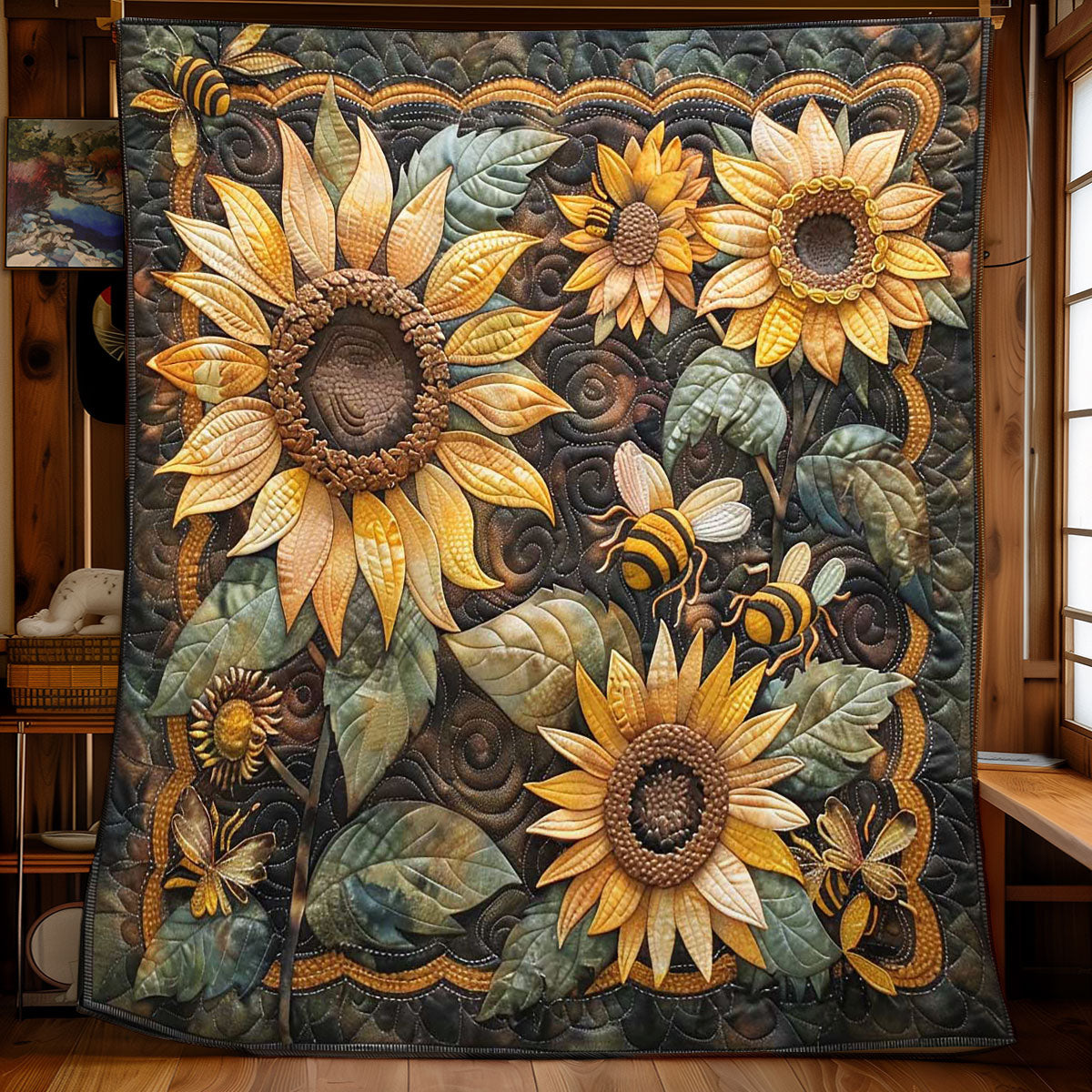 Bee Sanctuary WN2108107CL Quilt