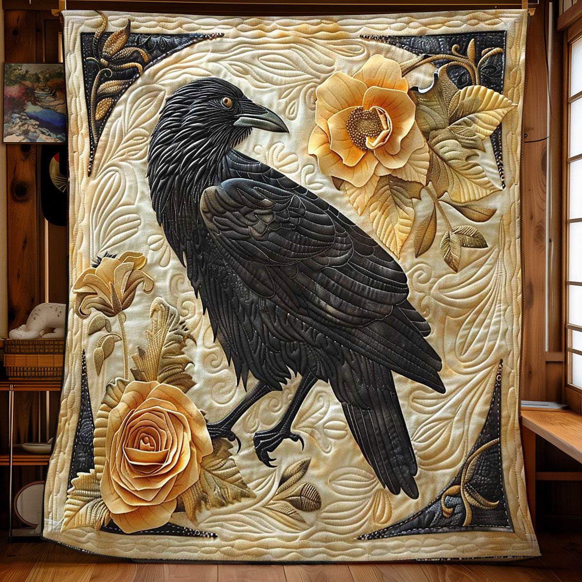 Crow Rose Haven WN2108143CL Quilt