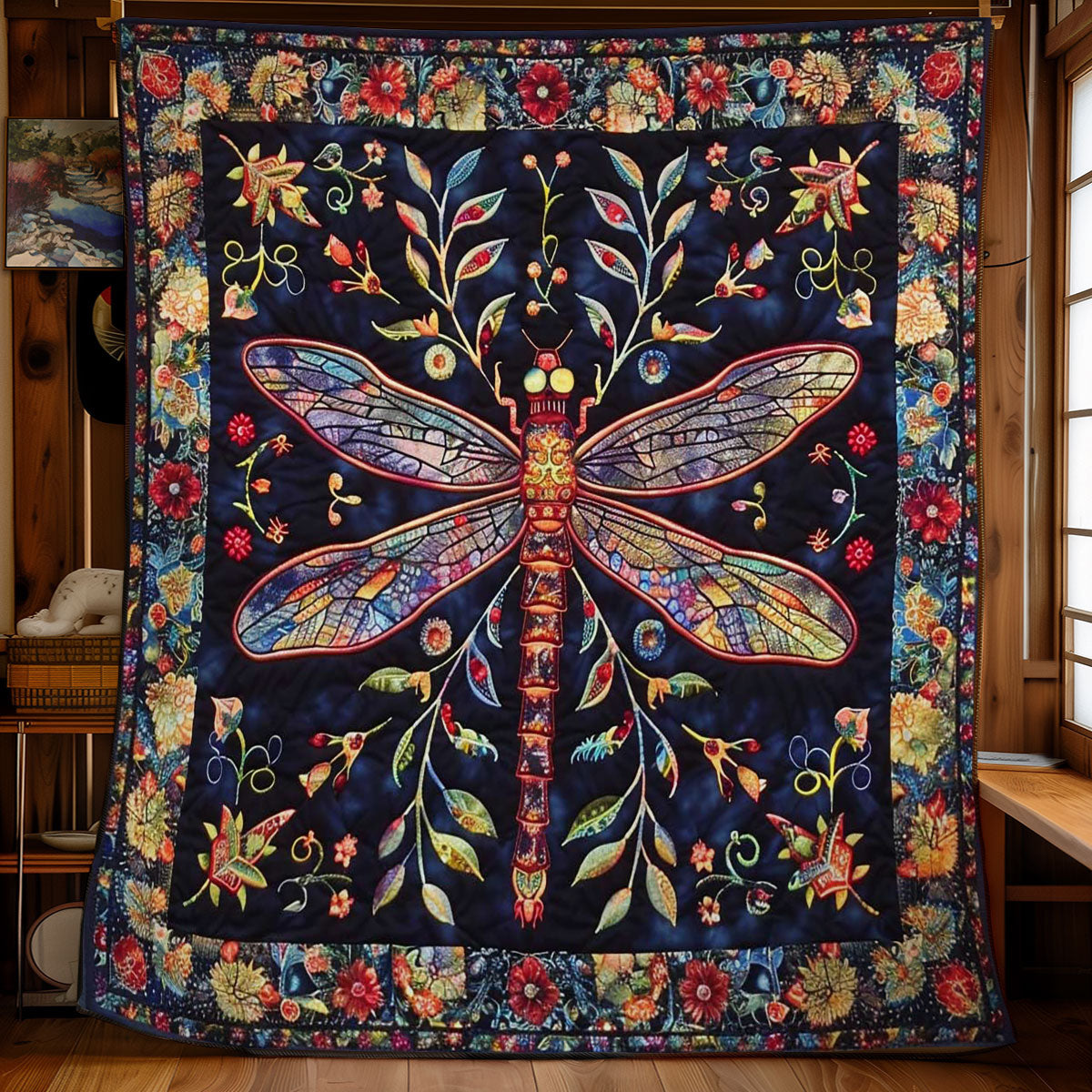 Dragonfly's Shadow WN2808027CL Quilt