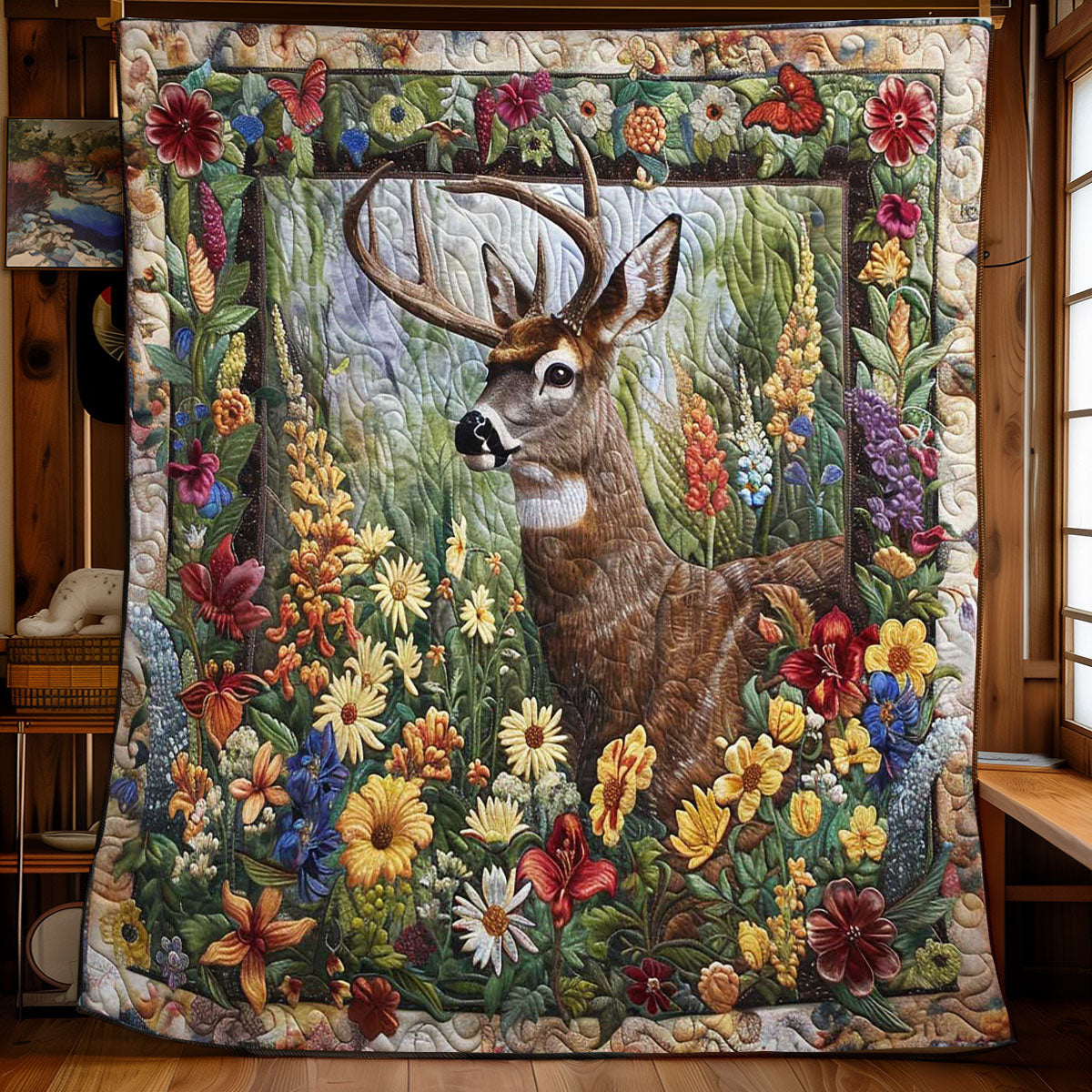 Giraffe Meadow WN2108133CL Quilt