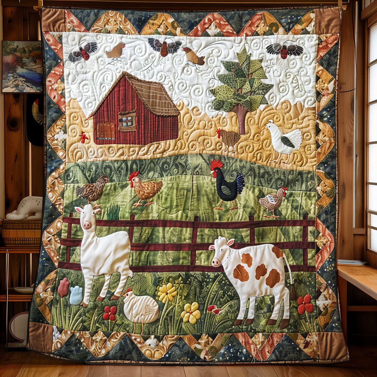 Herding Hearts WN2208087CL Quilt