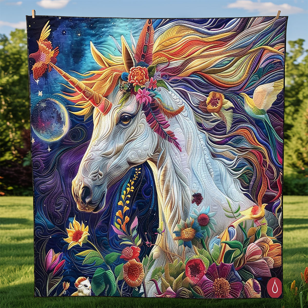 Imagenary Horse WM2408048CL Quilt