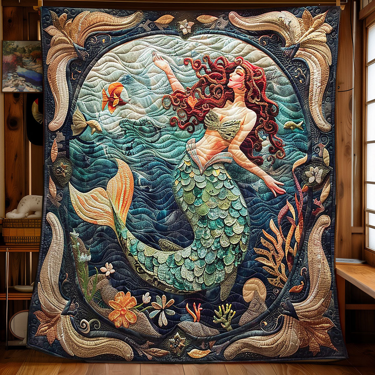 Mermaid Dreams WN2208148CL Quilt