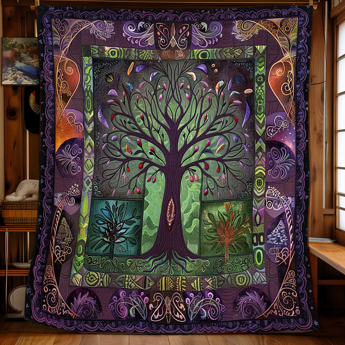 Mystical Roots Of Life WN2408162CL Quilt