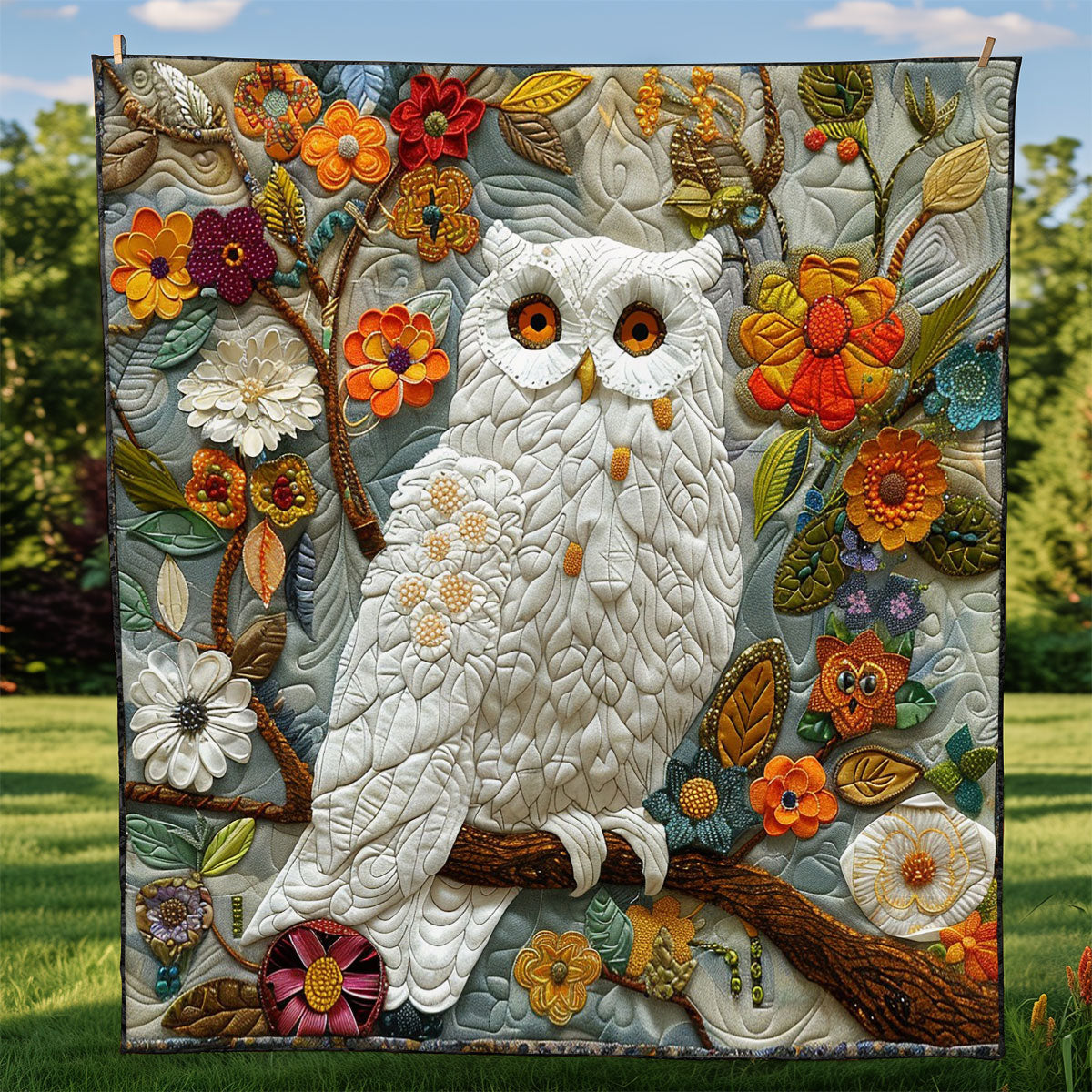 Owl WM2408009CL Quilt