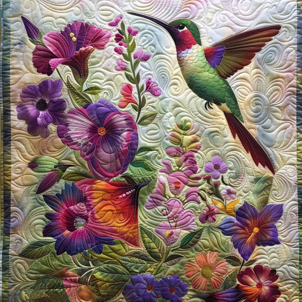 Twinkle Charming Hummingbird WM2108001CL Quilt