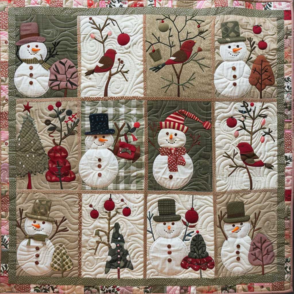 Winter Theme WM2908028CL Quilt