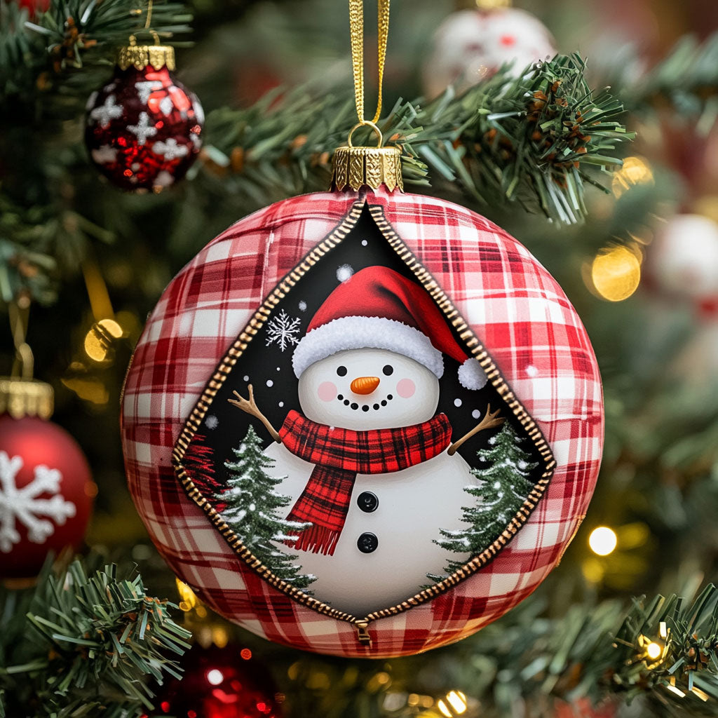 Snowman Christmas Joy WN1510077CL Christmas Ornament