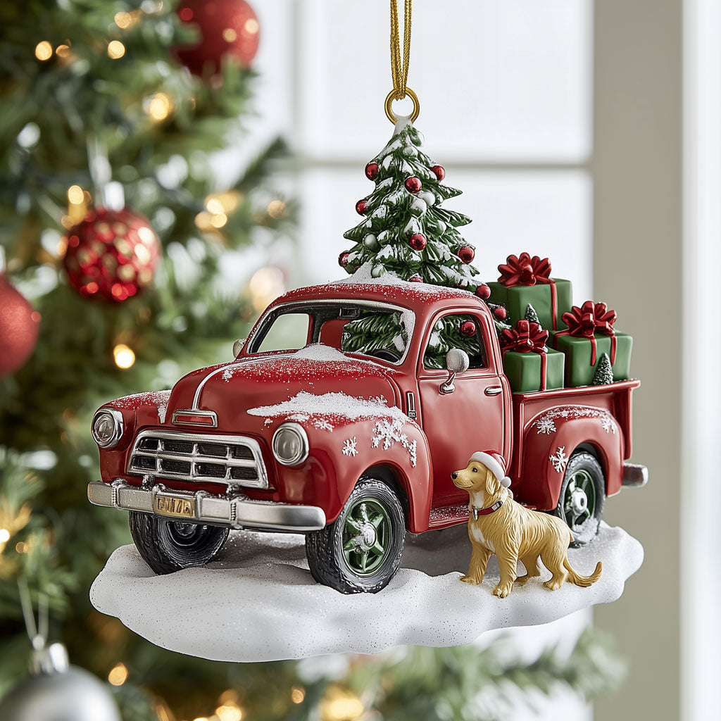 Truck Load & Loyal Friend LT3010012CL Christmas Ornament