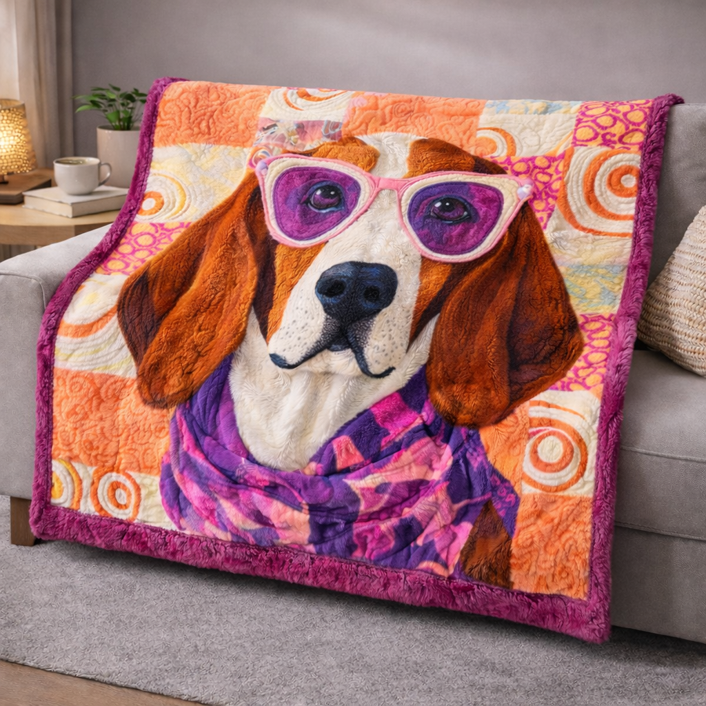 Fancy Dog QA2101002CL Faux Fur Throw Blanket