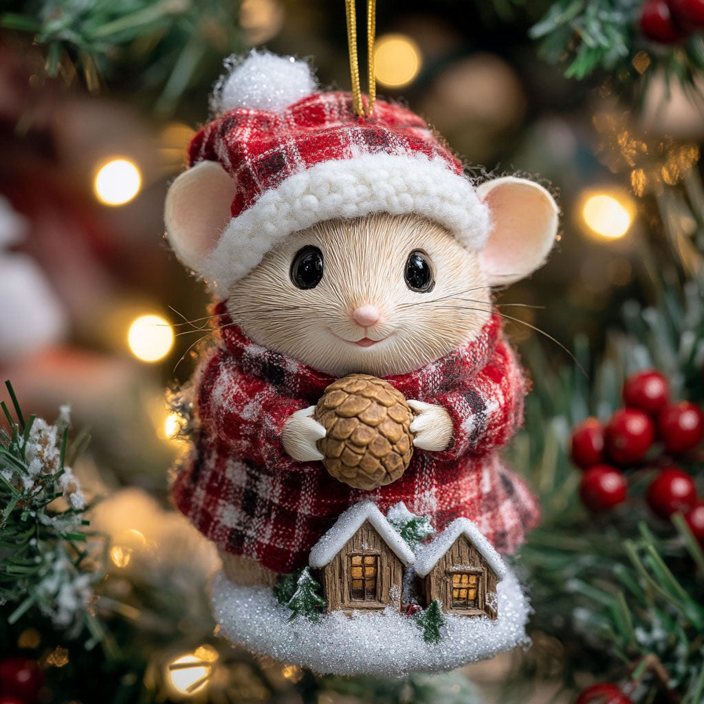 Sweet Mouse CW1511073CL Christmas Ornament