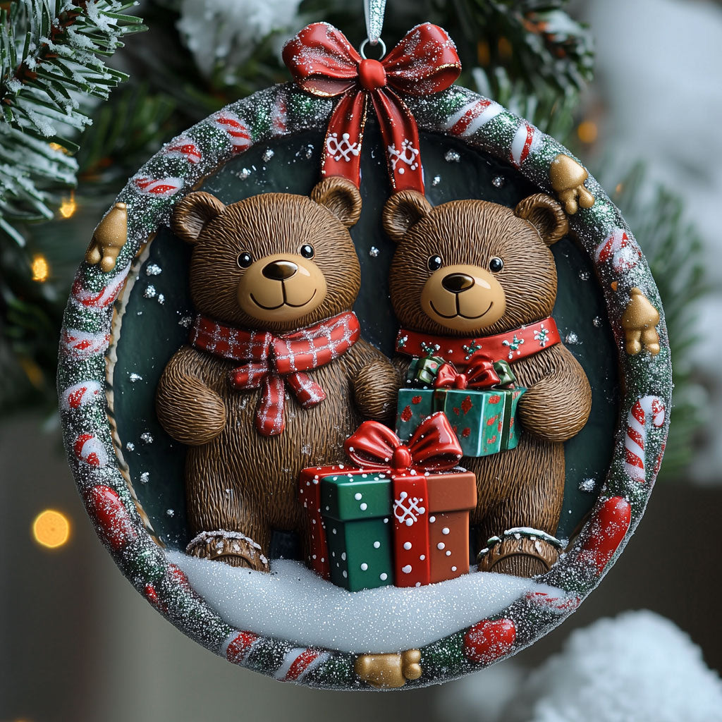 Bear Friends LT1710010CL Christmas Ornament