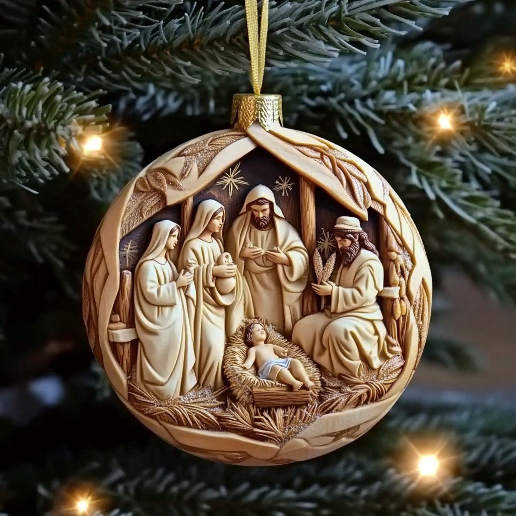 Christian Faith Star WN1610017CL Christmas Ornament