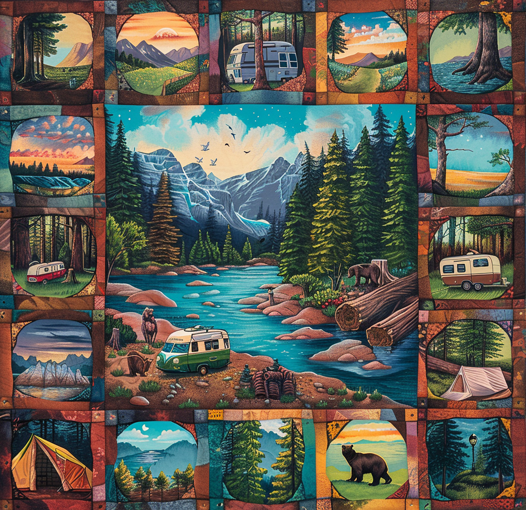 Camping WJ0406004CL Quilt