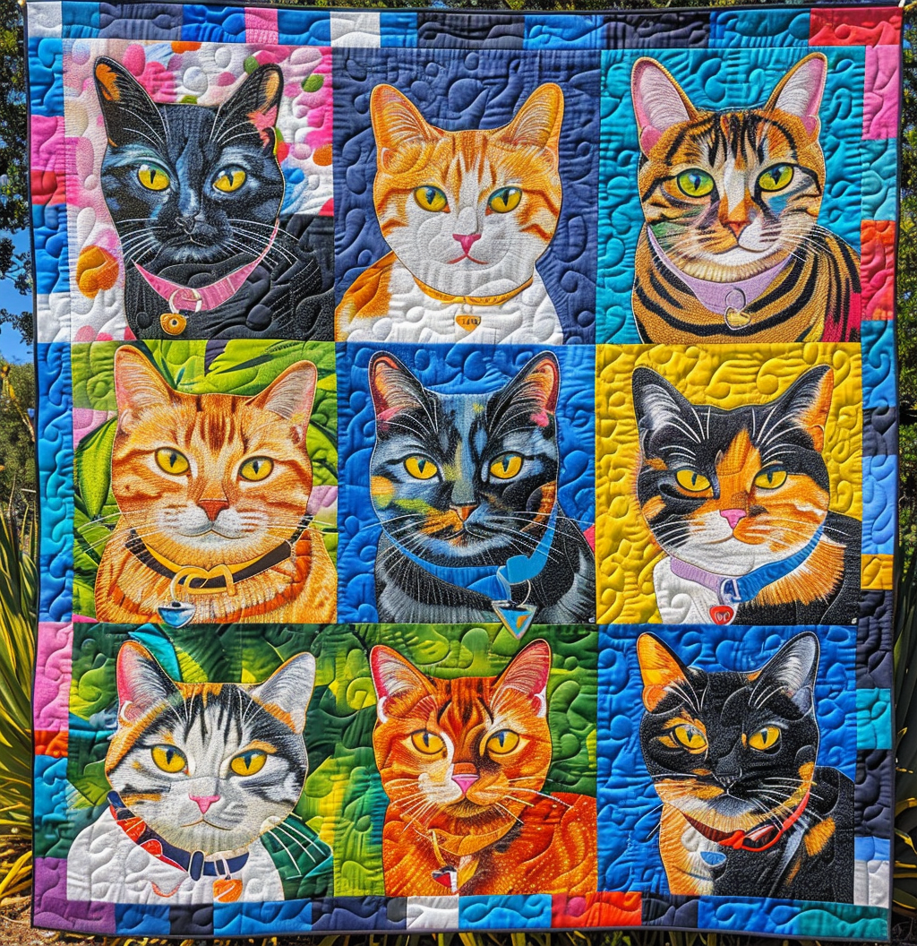 Cats WJ0306011CL Quilt