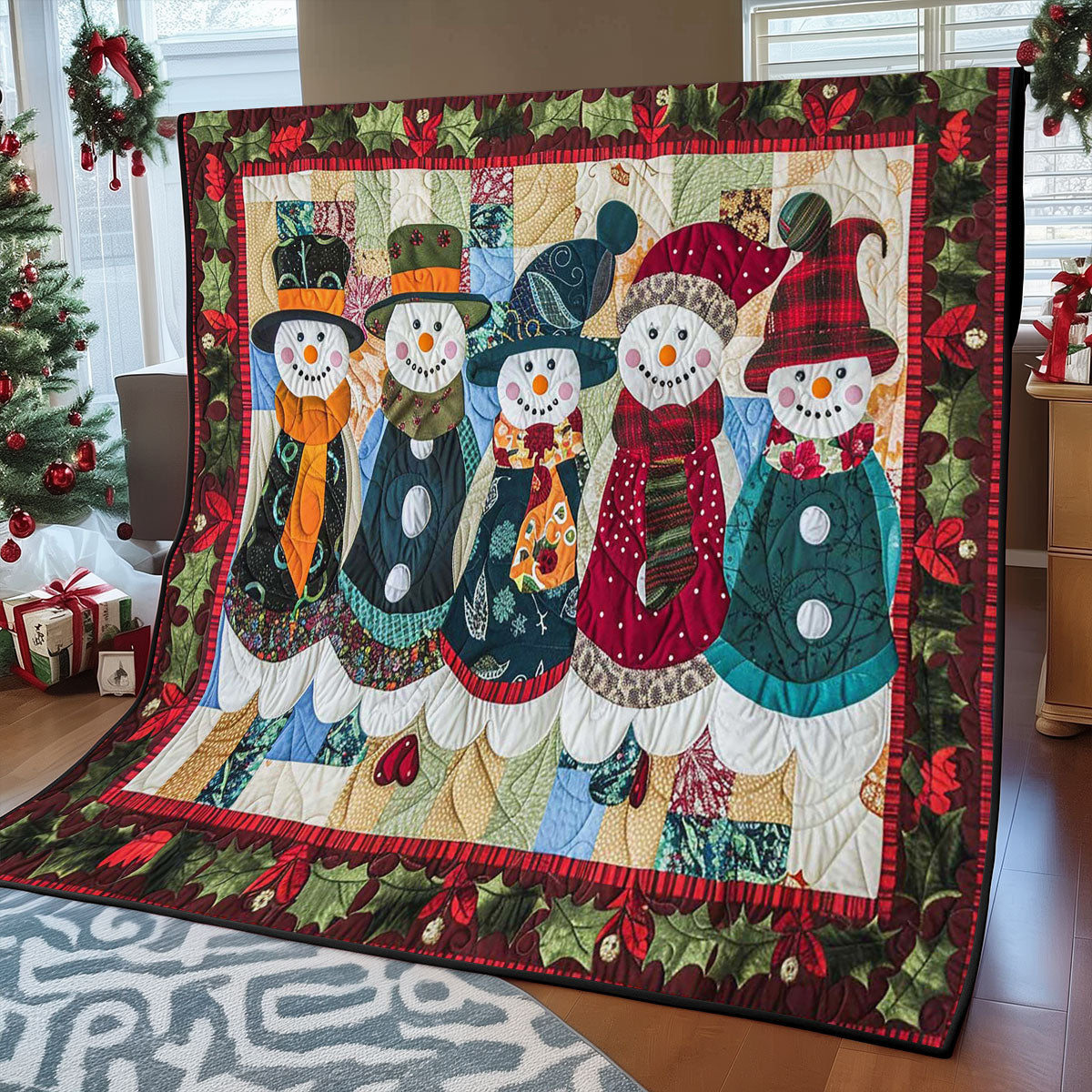 Snowman WJ1908023CL Quilt