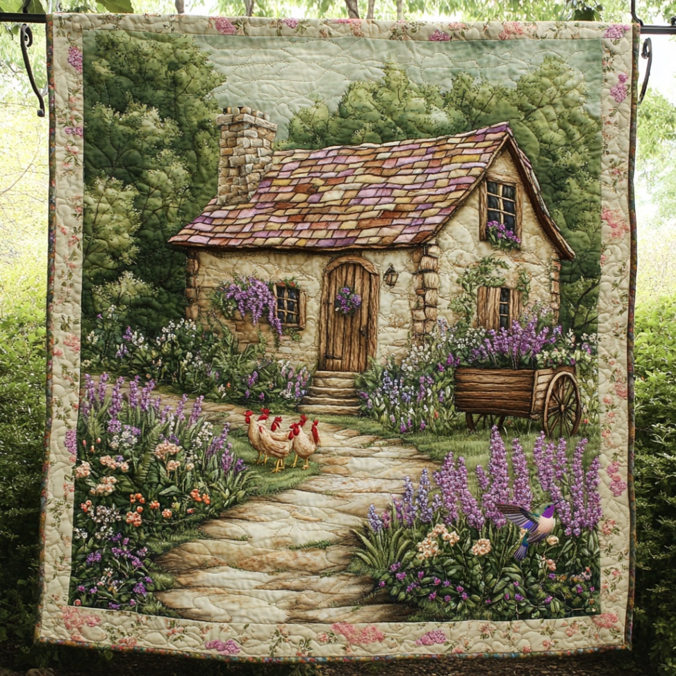 Countryside Spring Time WU0912060CL Quilt