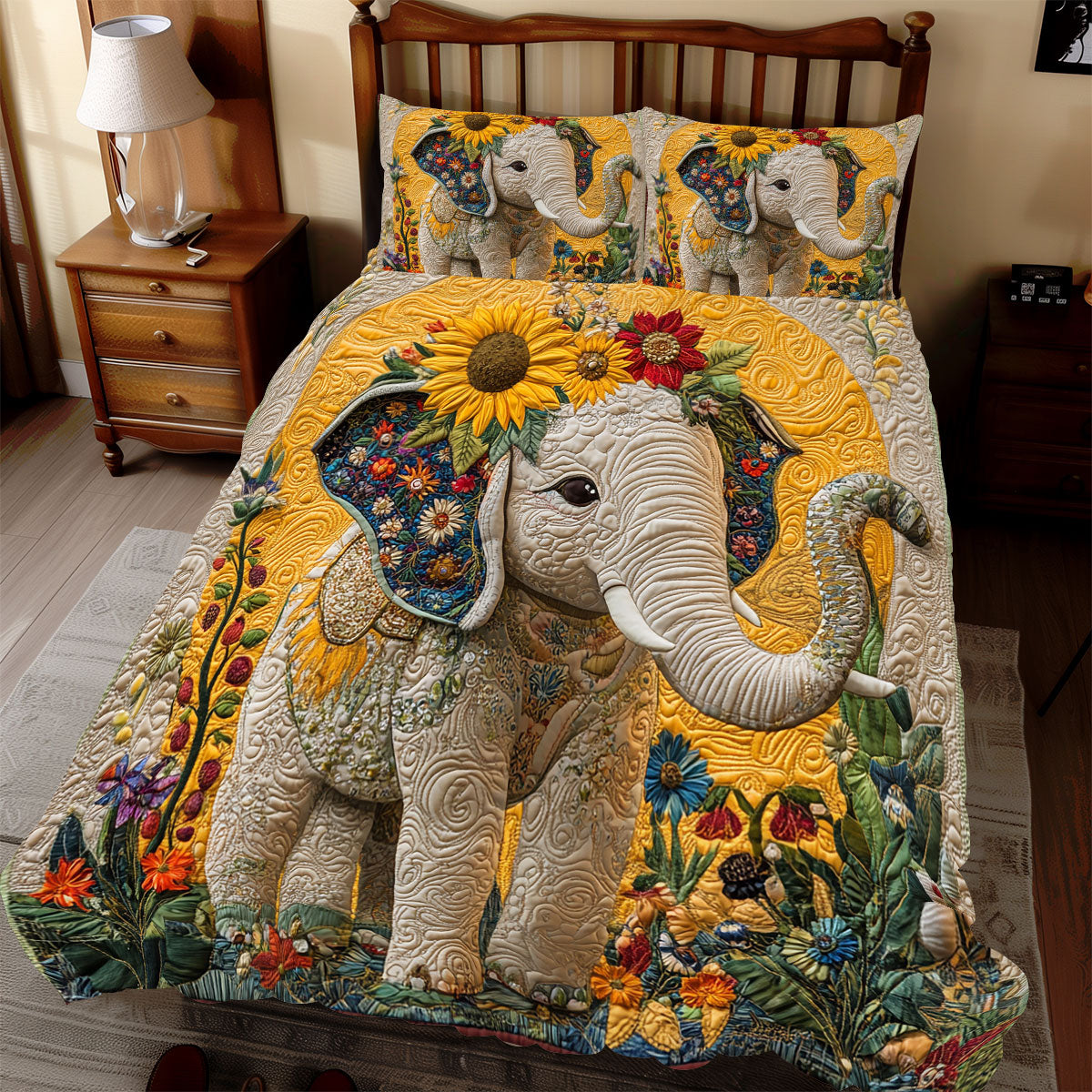 Autumn Spirit Elephant CP1606018CL Duvet Cover Set