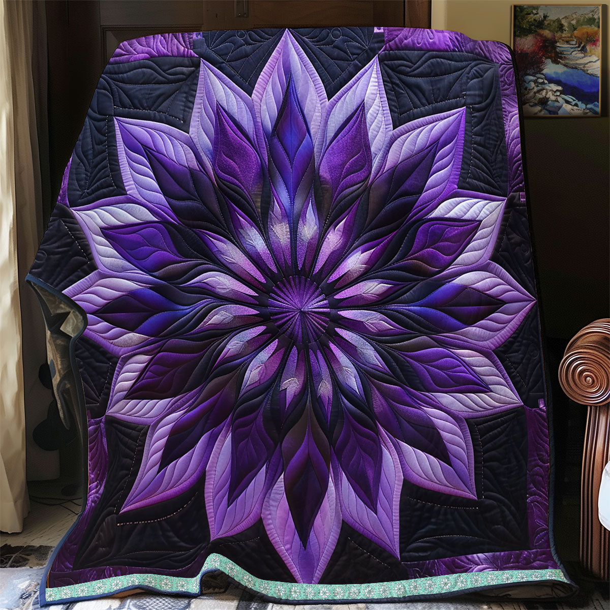 Purple Mirage Dreams WN1309041CL Quilt
