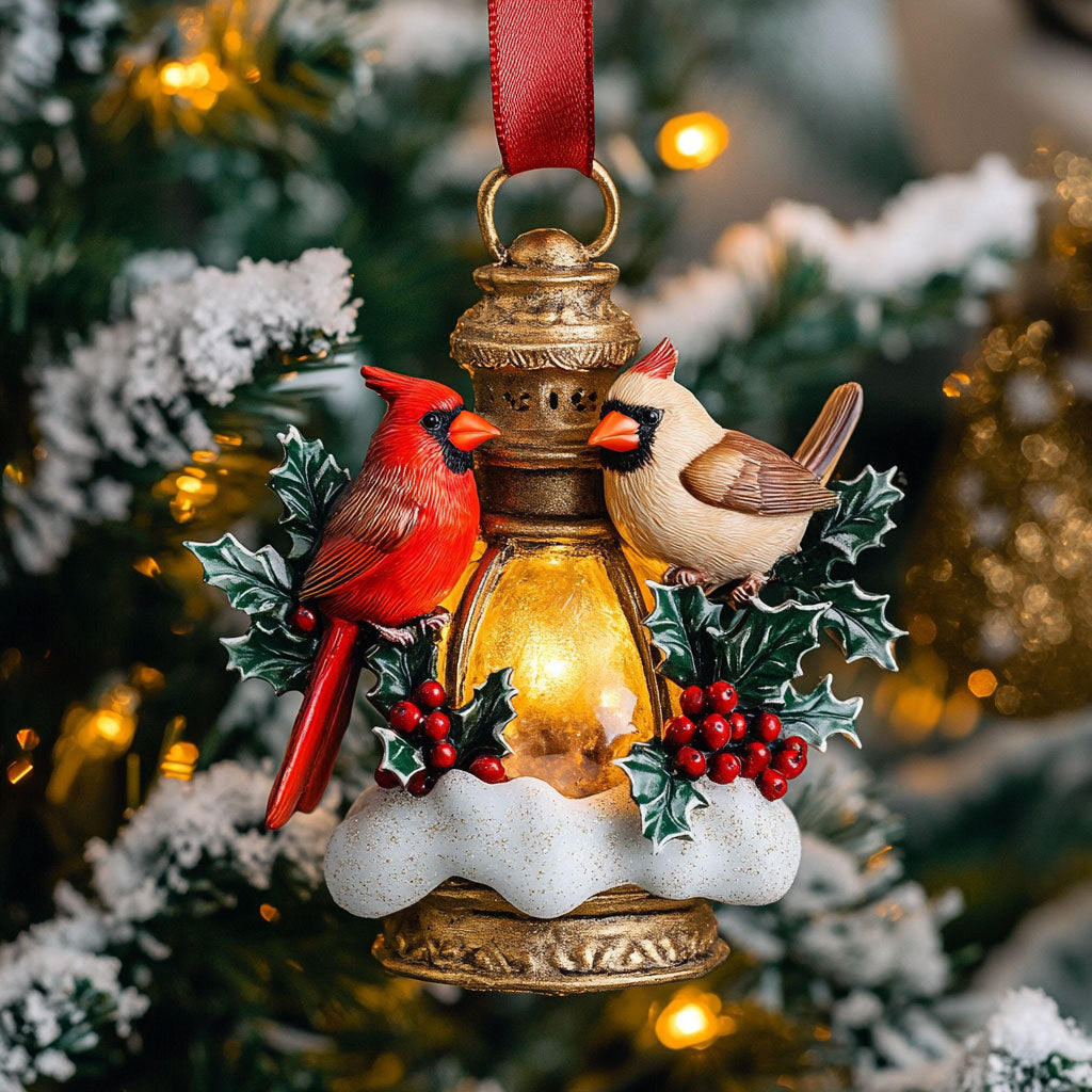Joyful Cardinal WN2110065CL Christmas Ornament