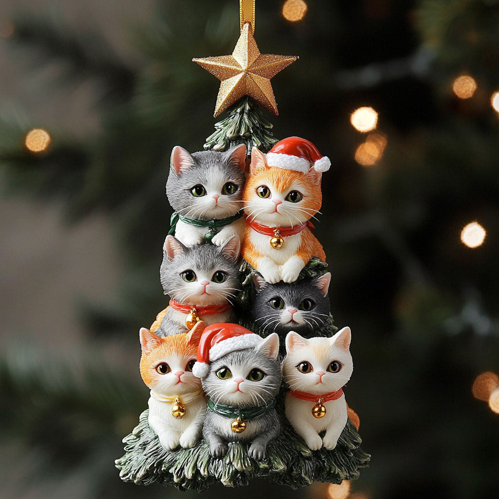 Jolly Kittens CP1610006CL Christmas Ornament