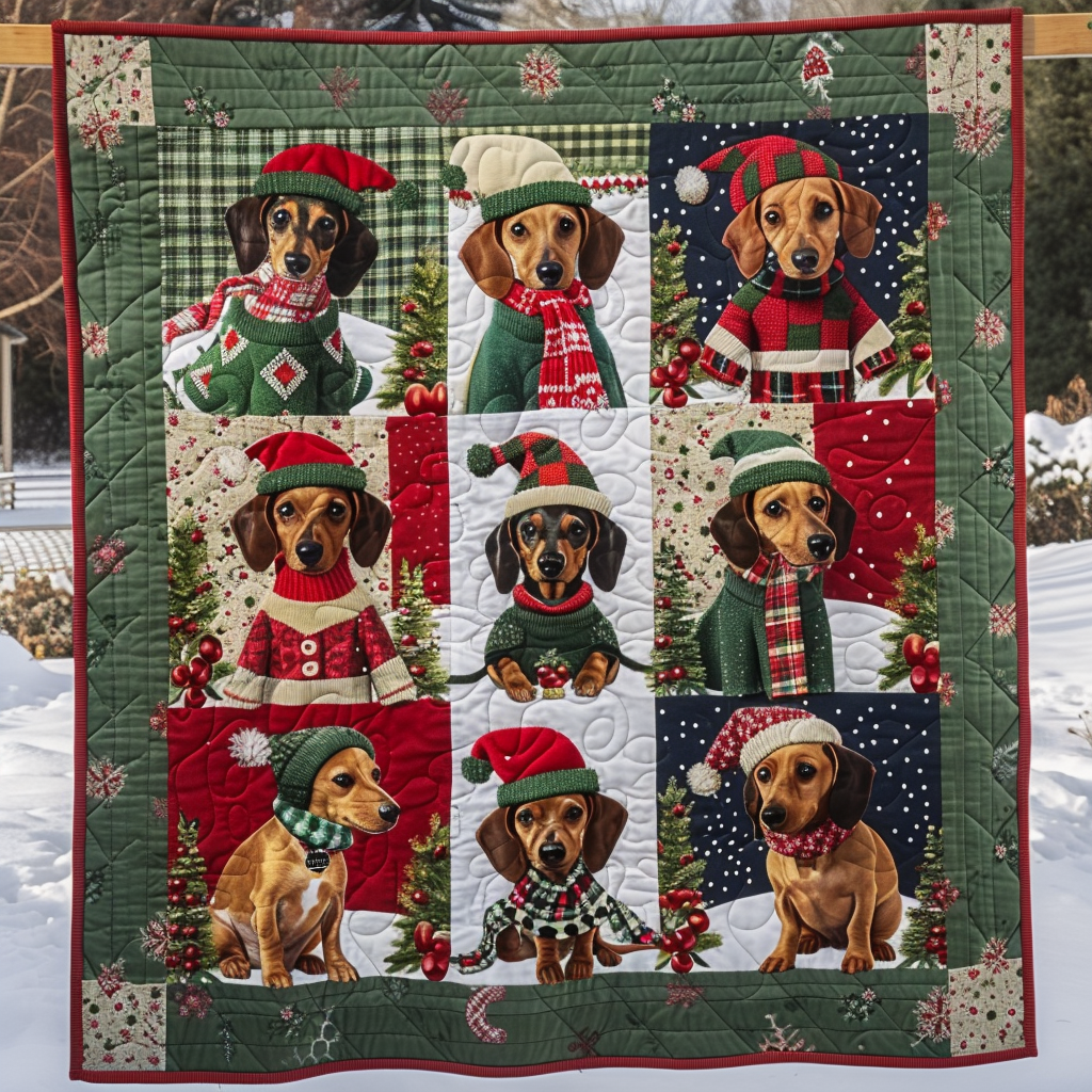 Dachshund Comfort WN1909092CL Quilt