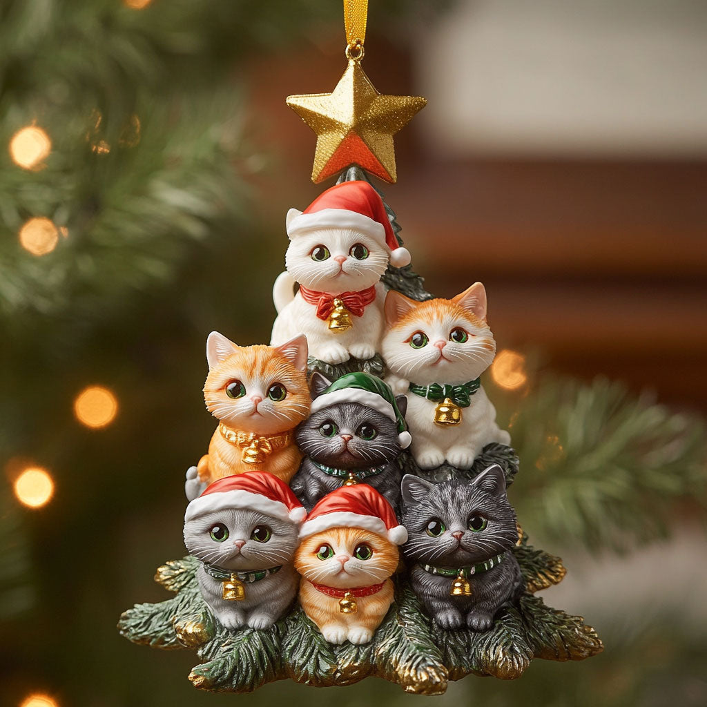 Purr Tree CP1610009CL Christmas Ornament