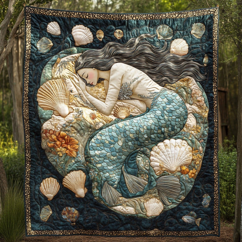 Dreamy Mermaid WU2612056CL Quilt