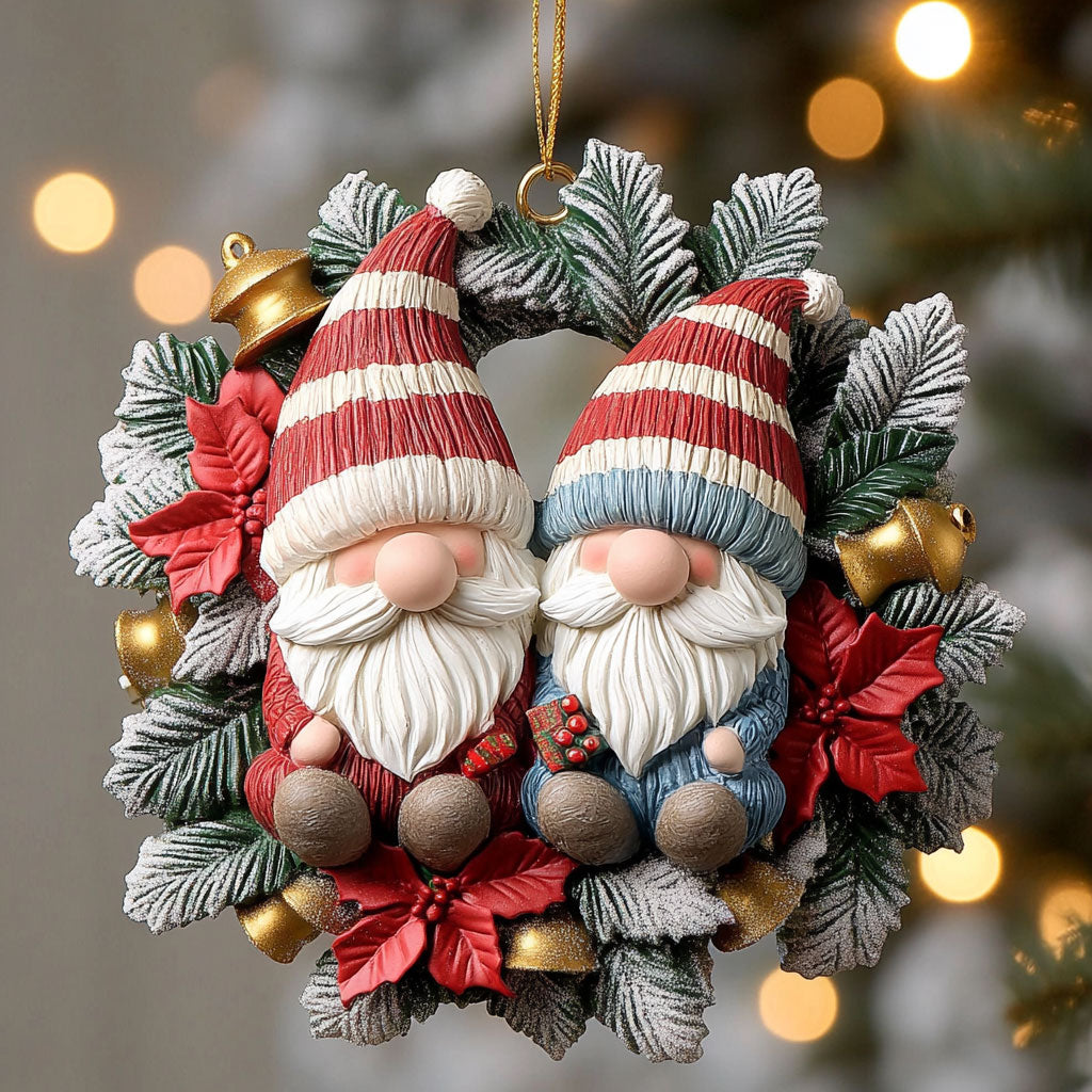 Gnome Blessing CP1510088CL Christmas Ornament
