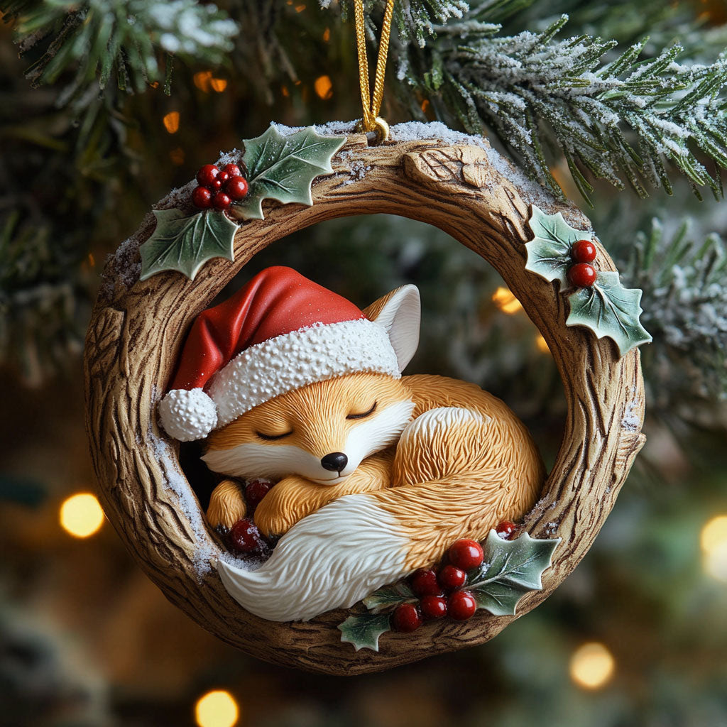 Fox Charm CW0311007CL Christmas Ornament