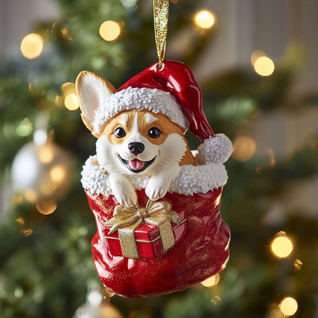 Cozy Woof CP1110063CL Christmas Ornament